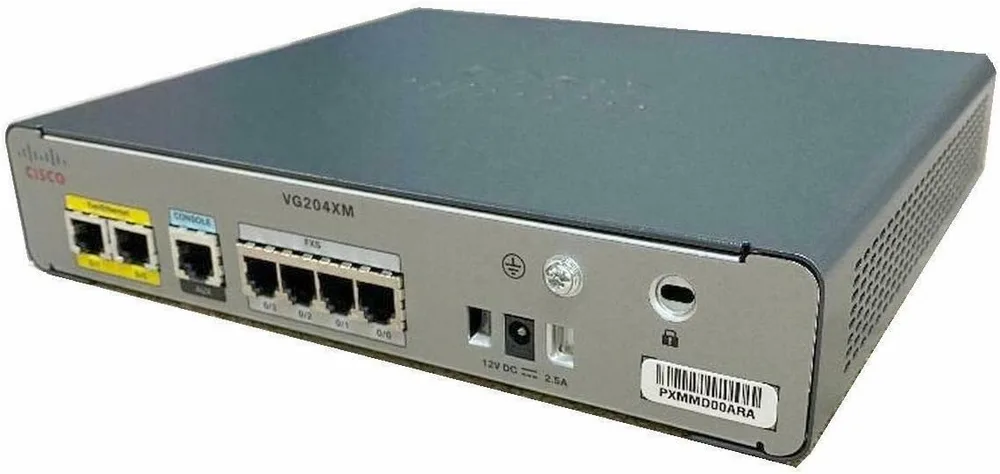 Cisco VG204 Analog Voice Gateway (4 FXS)