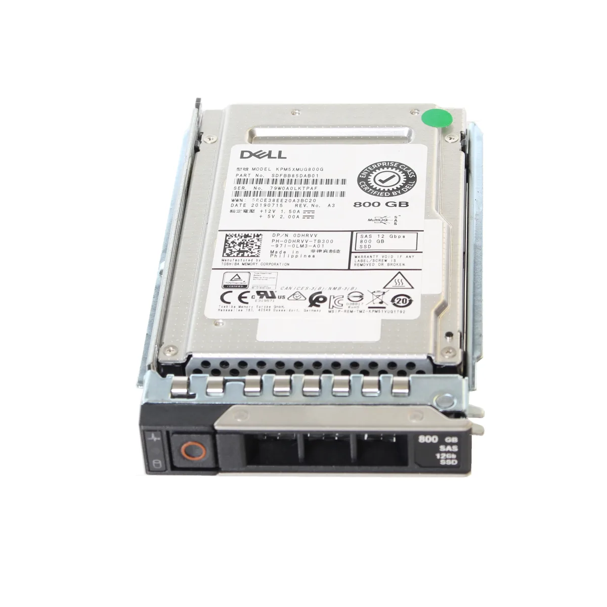 Dell KPM5XMUG800G 800GB SAS SSD 2.5"