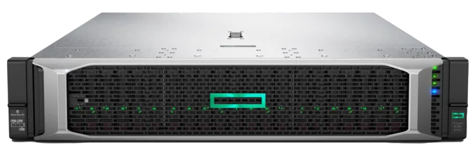 HP ProLiant DL380 Gen10 — 2x Xeon Gold 6138 / 128GB / 2x 800GB + 2x 3.84TB SAS SSD / 2x 10GB SFP