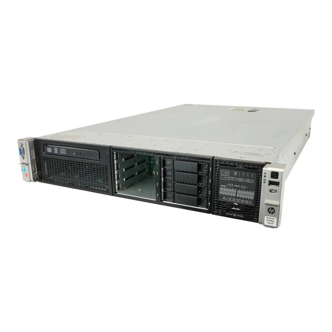 HP ProLiant DL380p Gen8 — 2x Xeon E5-2690 v2 / 128GB / 2x 300GB SAS