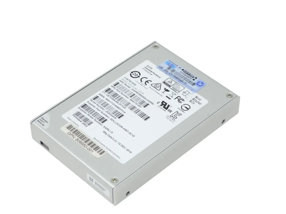 HPE SanDisk 3.84TB SAS SSD 2.5"