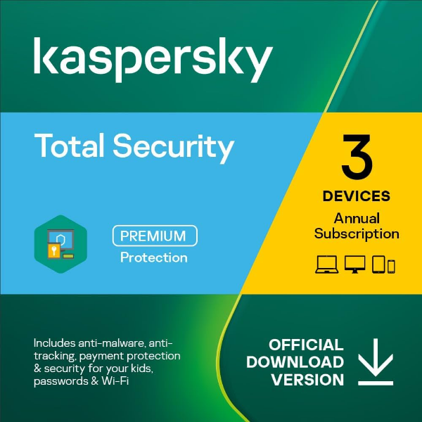 Kaspersky Total Security - 3 Pajisje