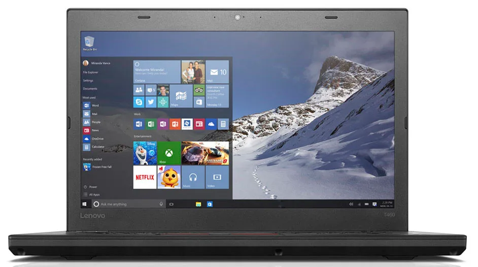 Lenovo ThinkPad T460 - i7-6600U / 8GB RAM / 128GB SSD