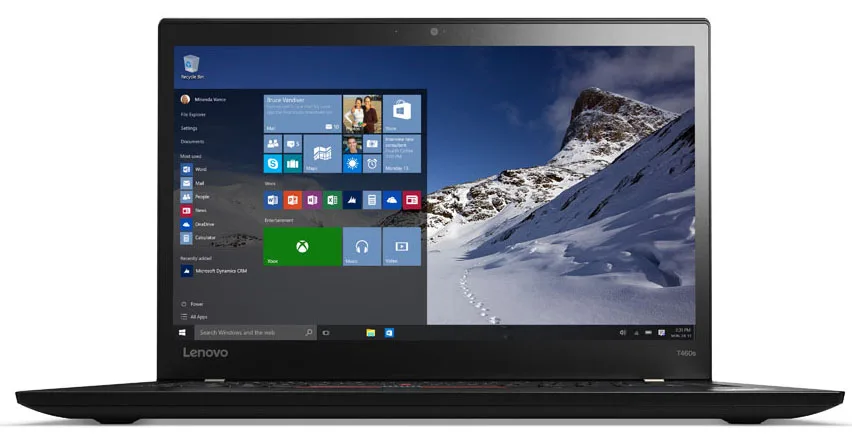 Lenovo ThinkPad T460s - i7-7600U / 8GB RAM / 256GB SSD