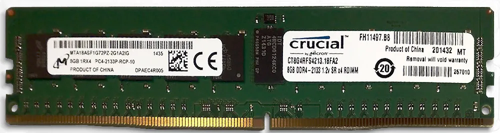 RAM DDR4 Workstation / Server (ECC RDIMM)