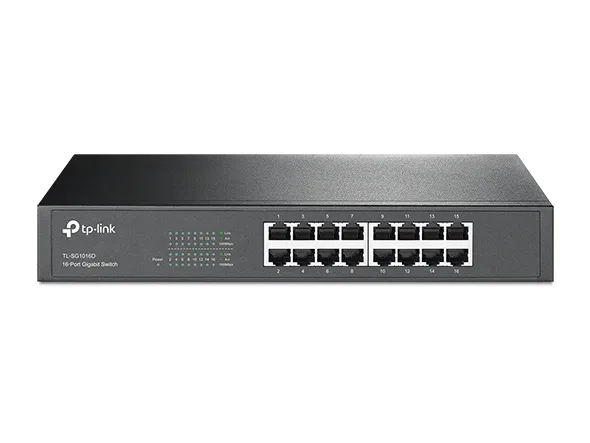 TP-Link TL-SG1016D 16-Port Gigabit Switch (Unmanaged)