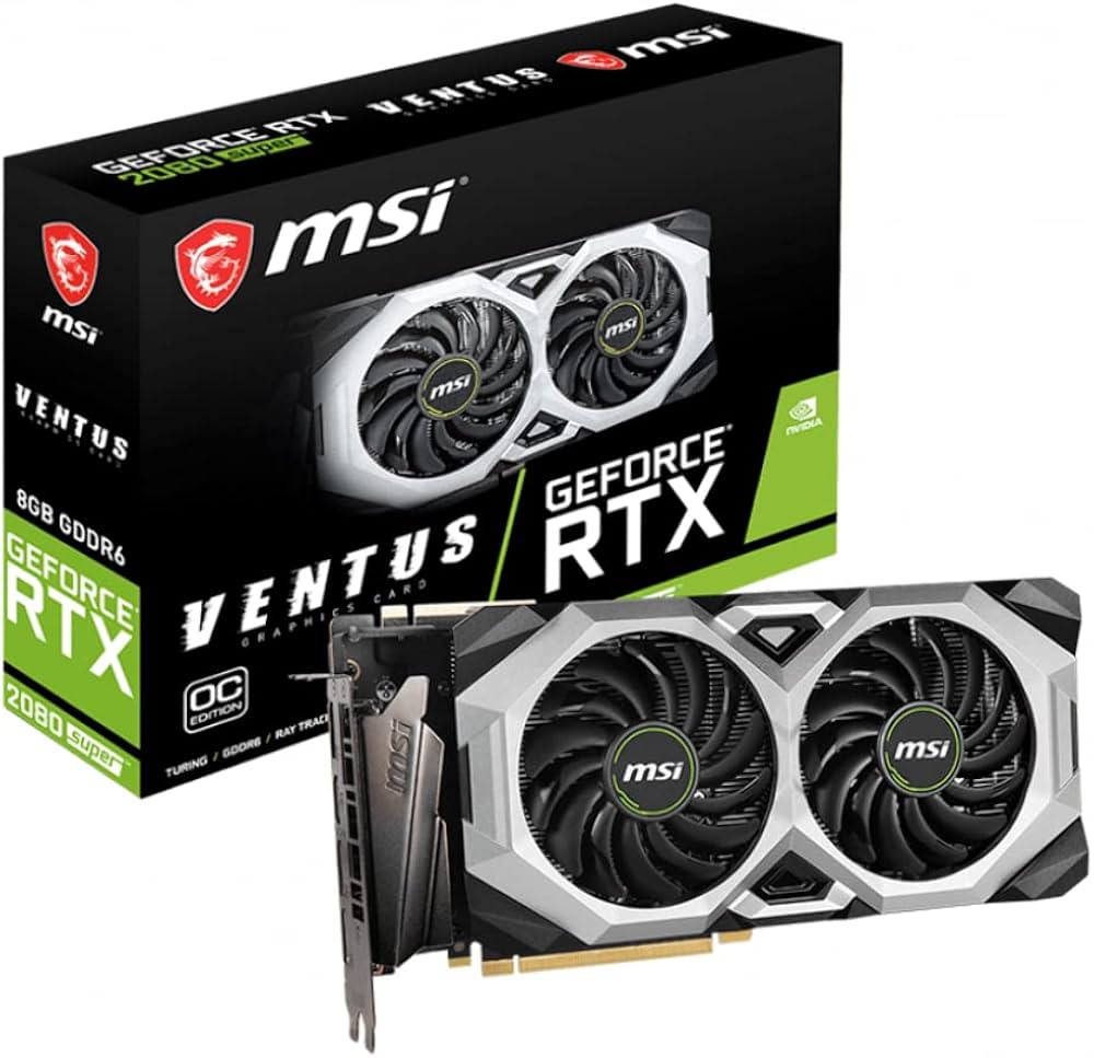 MSI Geforce 2080 Super Graphics Card - 8 GB- GPU